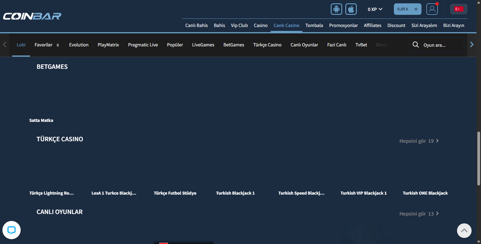 Coinbar Şifre Güncelleme