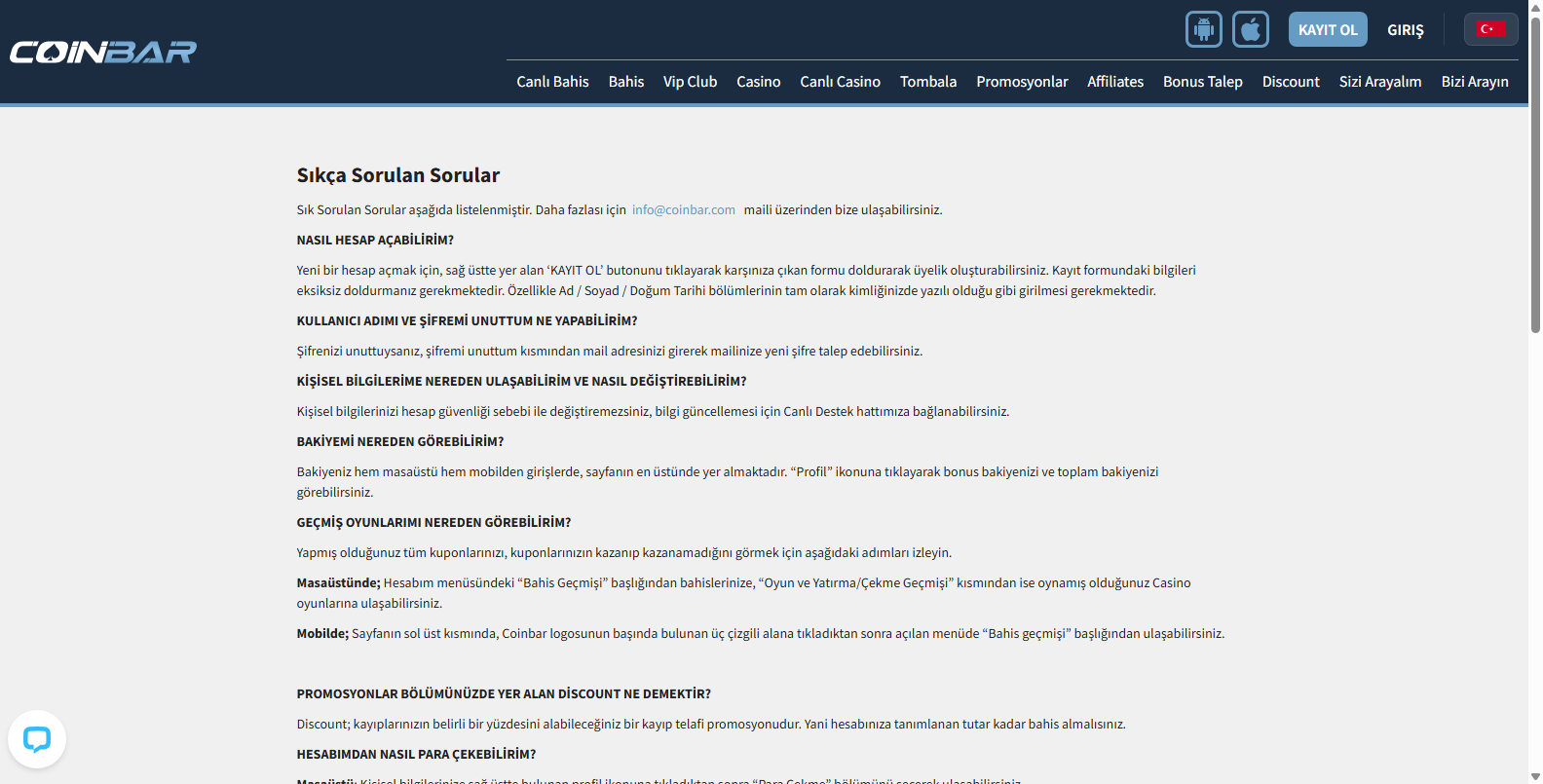 Coinbar Promosyonları